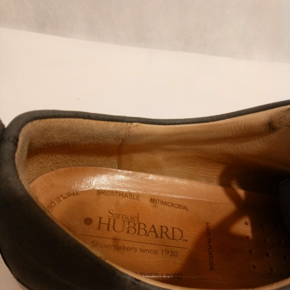 Samuel Hubbard Bucks Men's 12 Suede Khaki Green Comfort Walking Shoe Vibram - Picture 9 of 11